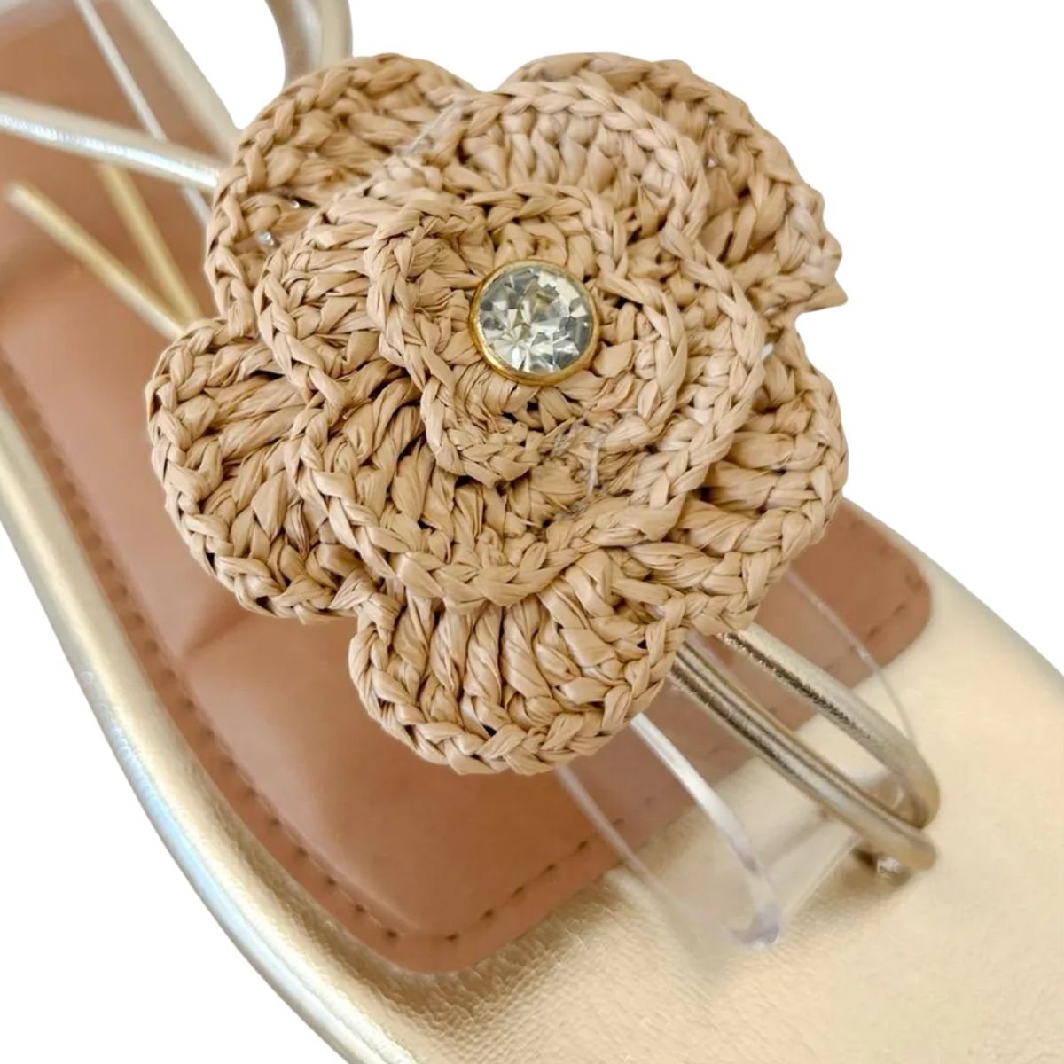 Sandalia Vizzano Dourado Elegante e Moderna Dourado 2
