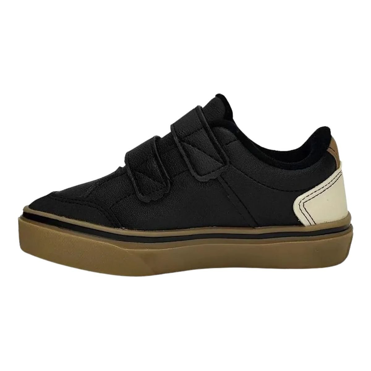 Tenis Infantil Klin Preto Off White Taupe Aventura Segura Preto 3