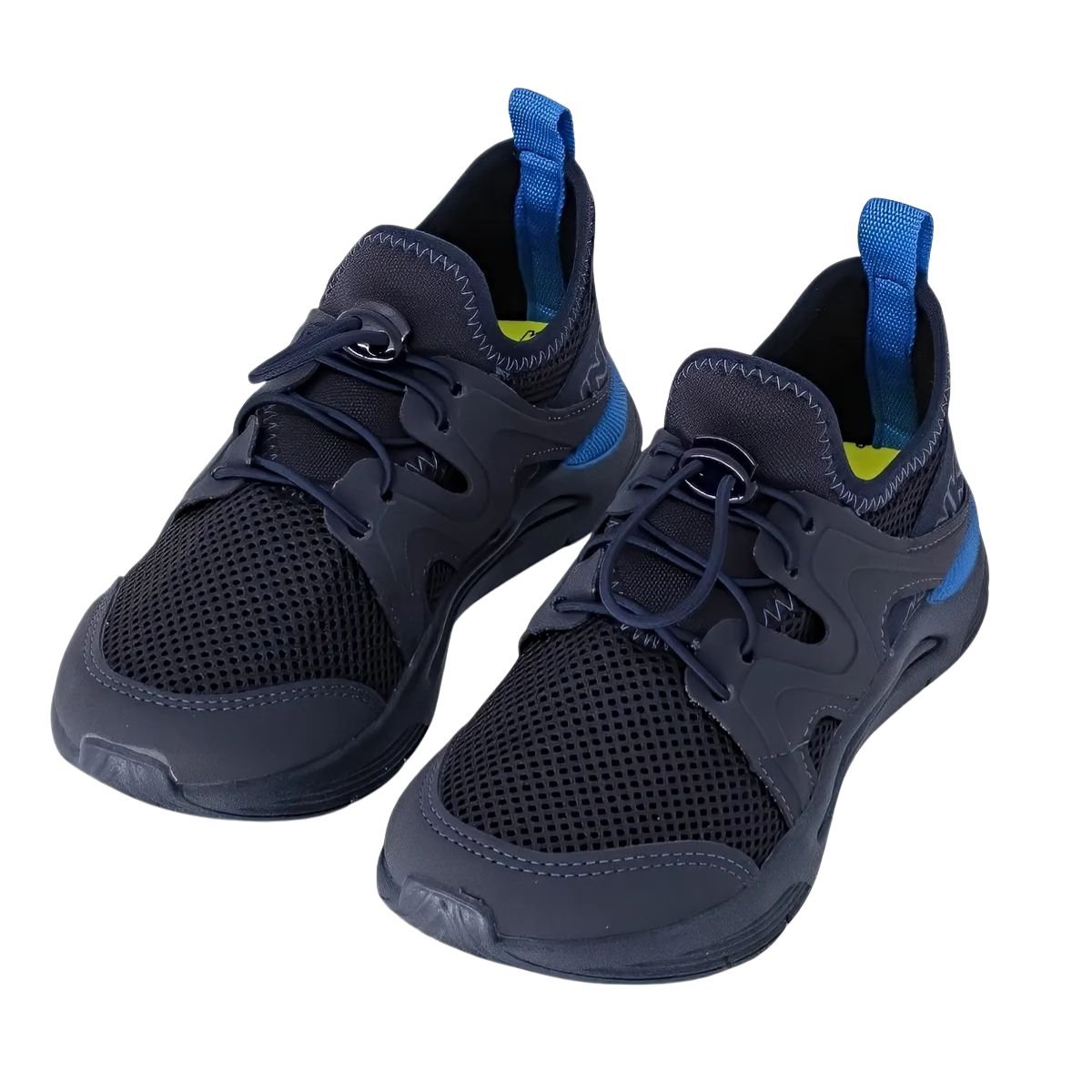 Tenis Klin New Sport Marinho Ciano Aventura e Conforto Azul 3