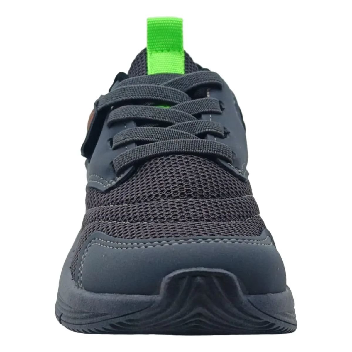 Tenis Klin New Sport Marinho Ciano Leve e Seguro Cinza 3