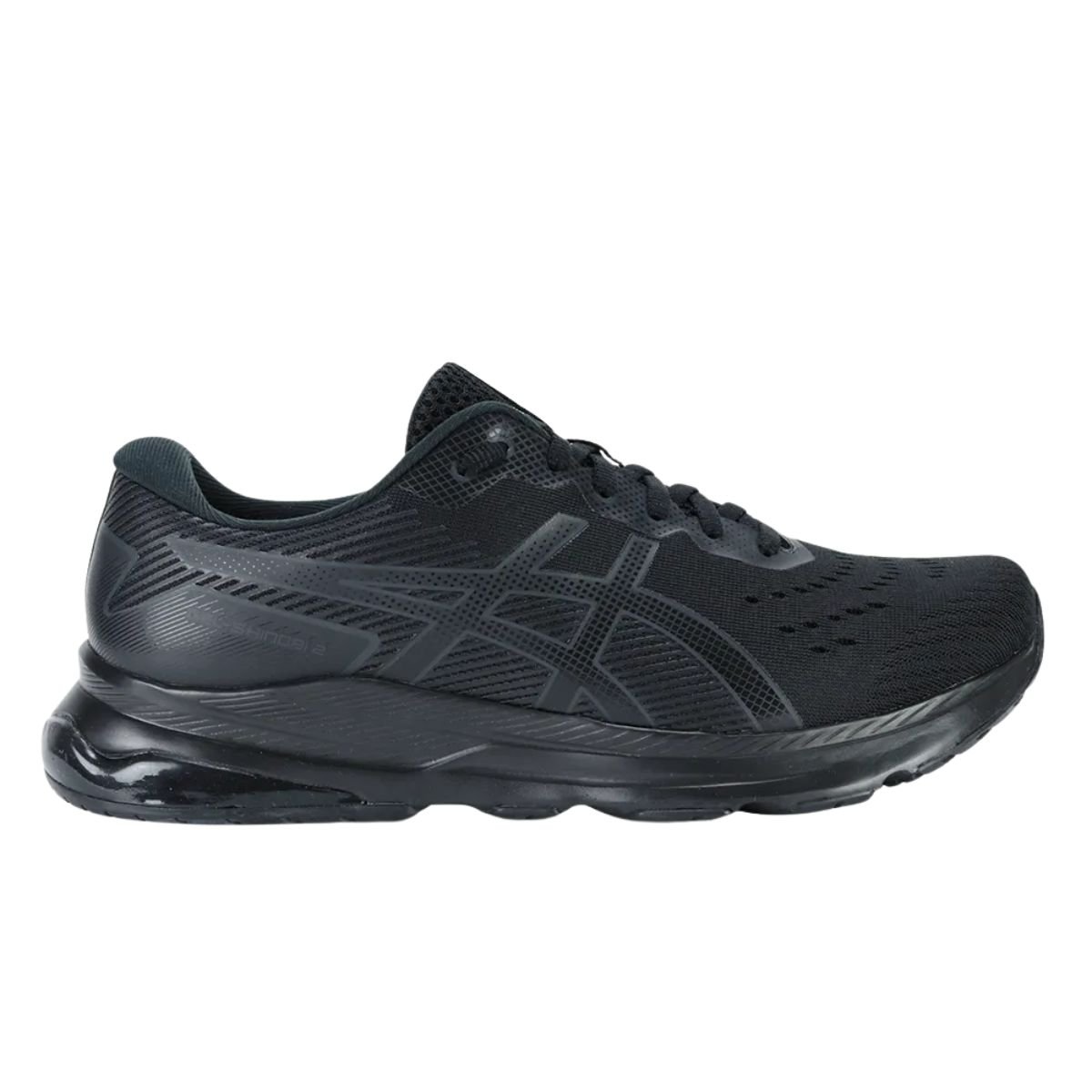 ASICS Gel Shinobi 2 Black Agilidade e Amortecimento Superior