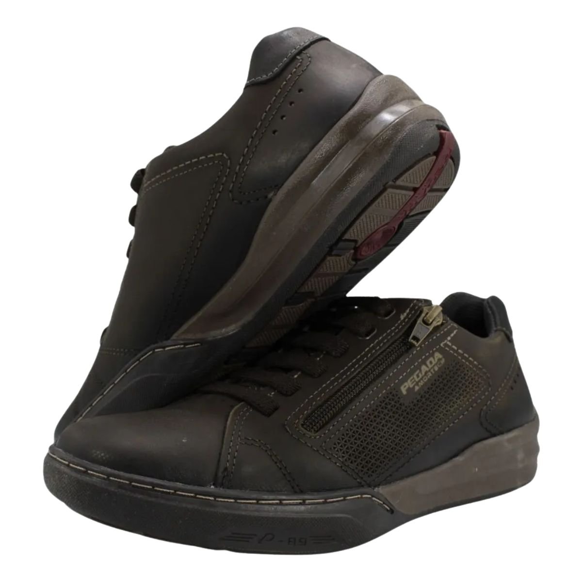 Pegada Sapatenis Cravo Conforto e Estilo Marrom 3