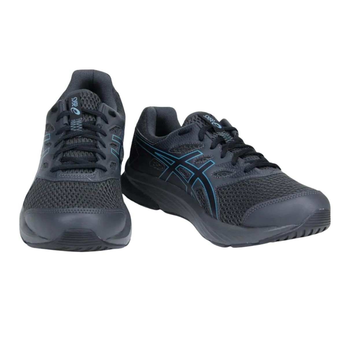 Tenis ASICS Gel-Shogun St Graphite Grey & Nature Blue Cinza 2