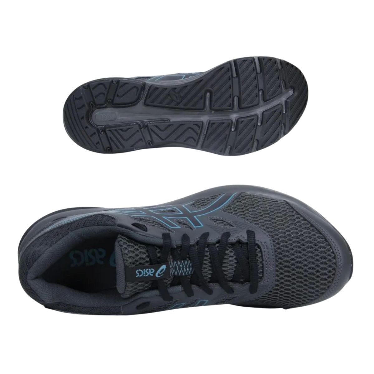 Tenis ASICS Gel-Shogun St Graphite Grey & Nature Blue Cinza 3