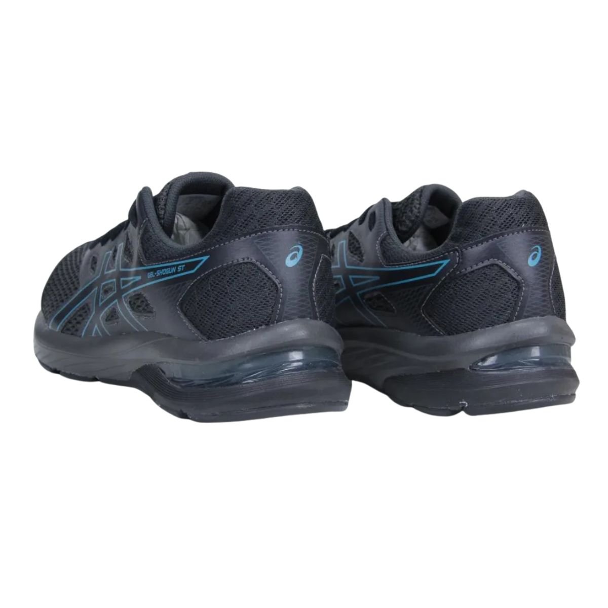Tenis ASICS Gel-Shogun St Graphite Grey & Nature Blue Cinza 6