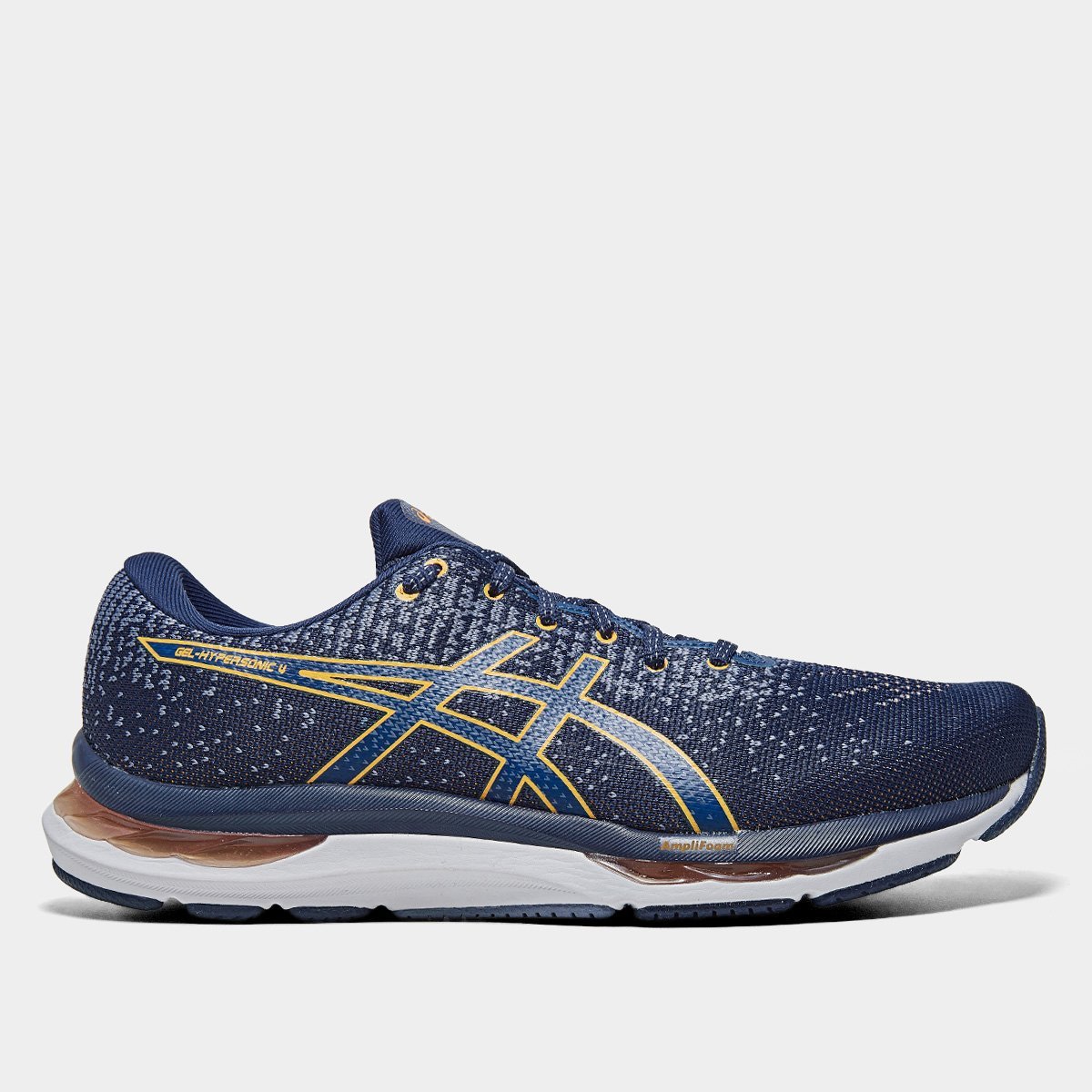 Tenis Asics Gel Hypersonic 4 Masculino Azul Laranja