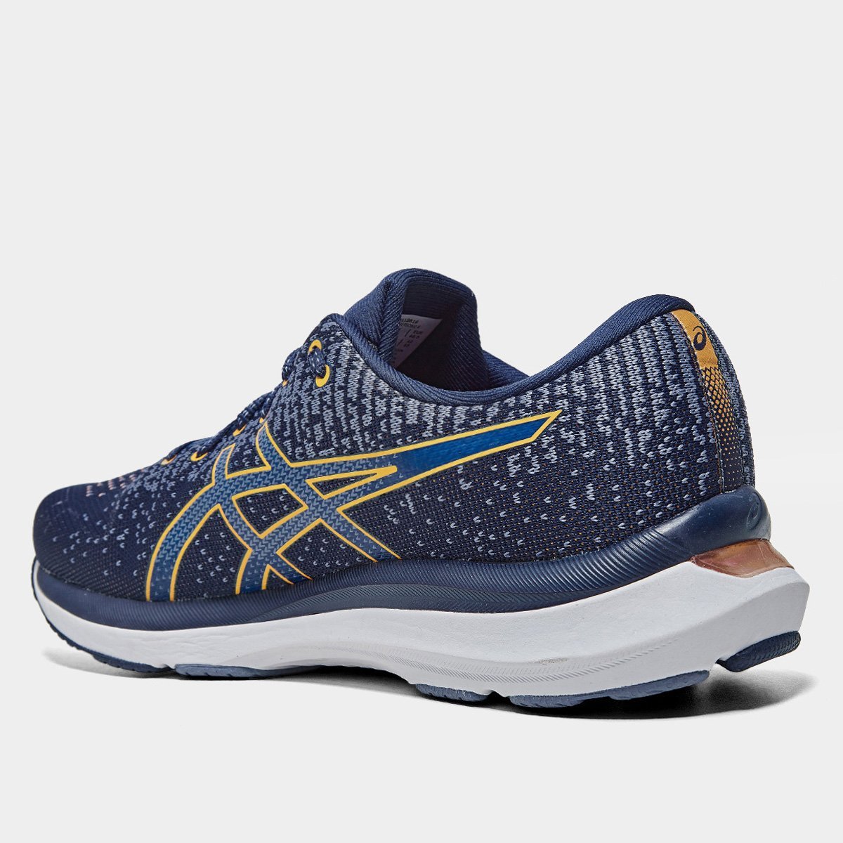 Tenis Asics Gel Hypersonic 4 Masculino Azul Laranja Azul 4