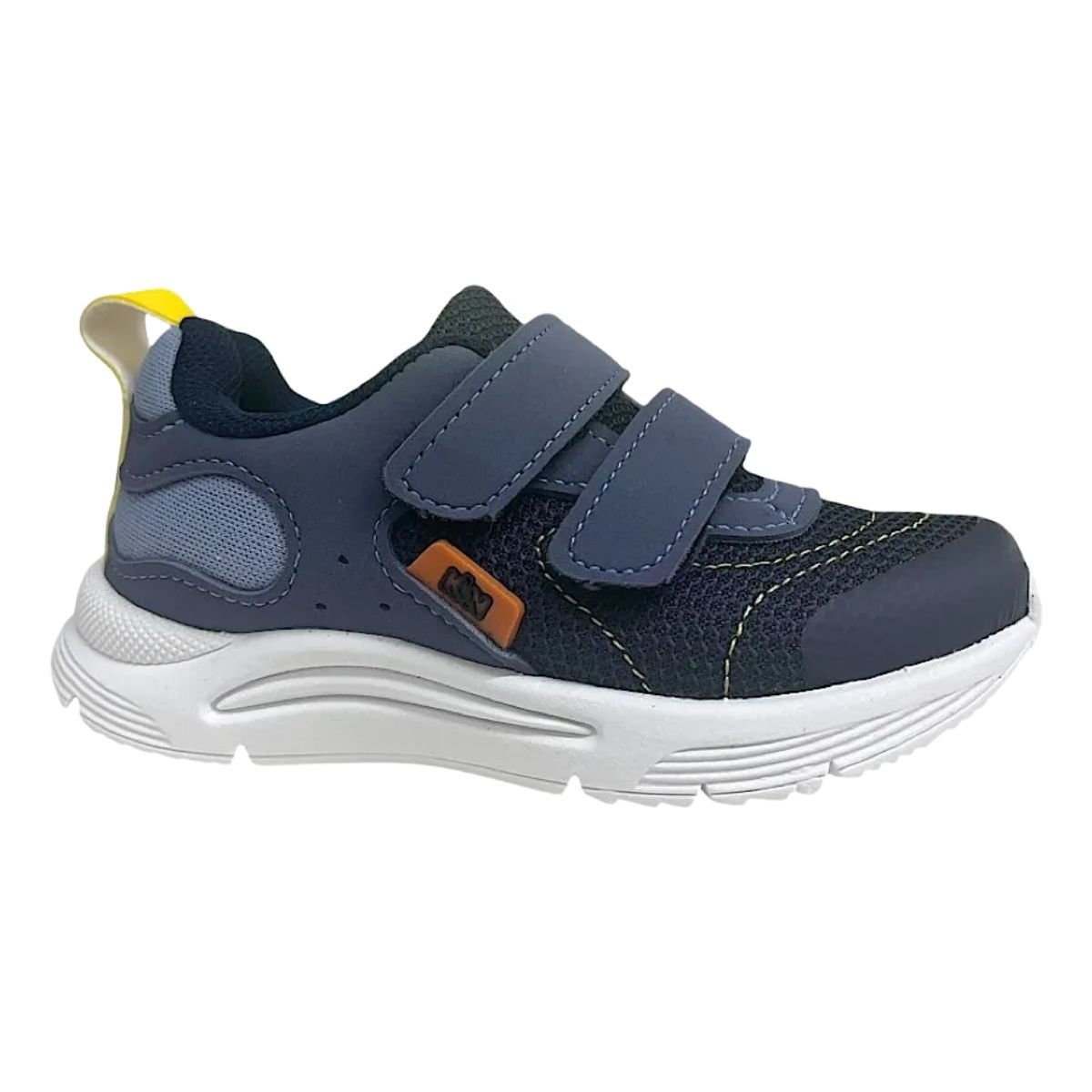 Tenis Klin New Sport Chumbo Azul Aventura Segura