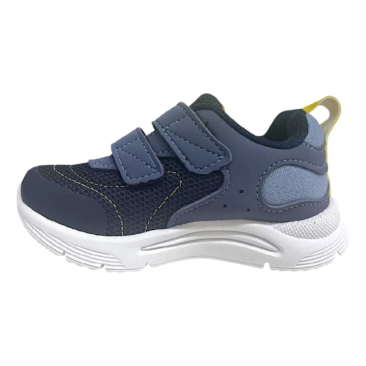 Tenis Klin New Sport Chumbo Azul Aventura Segura Cinza 3