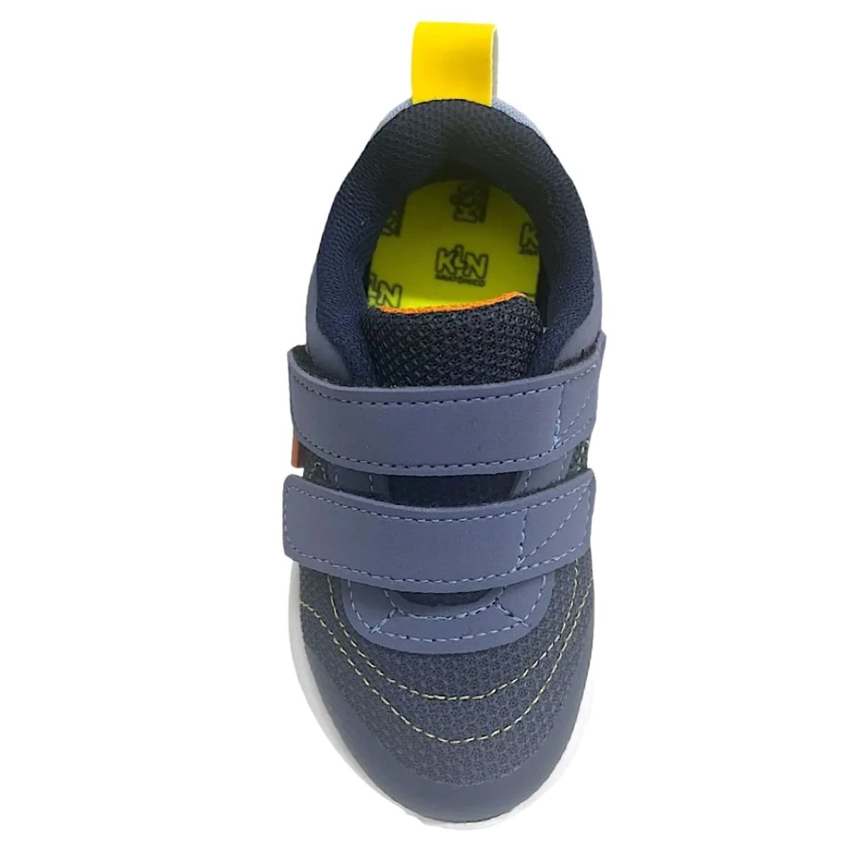 Tenis Klin New Sport Chumbo Azul Aventura Segura Cinza 4