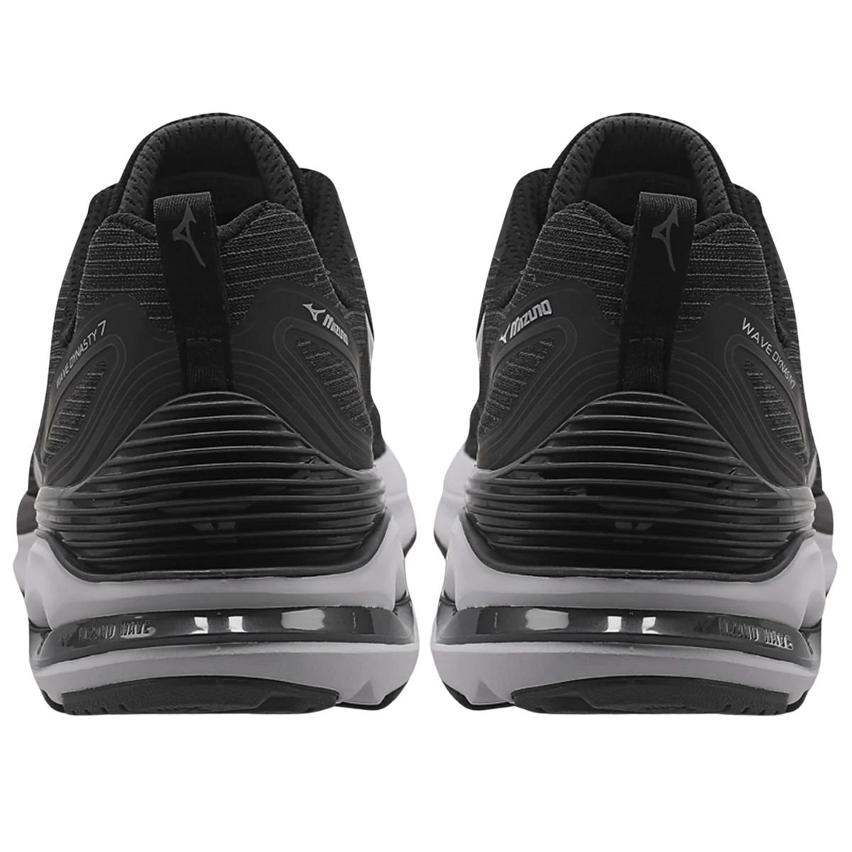 Tenis Mizuno Wave Dynasty 7 Preto Amortecimento e Estabilidade Preto 5