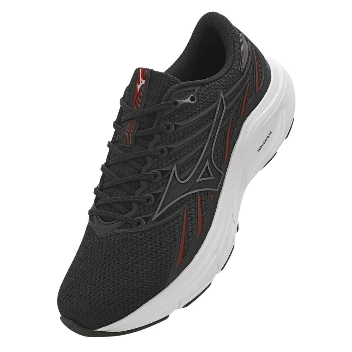 Mizuno Jet 8 Preto Leveza e Conforto para Sua Corrida Preto 3