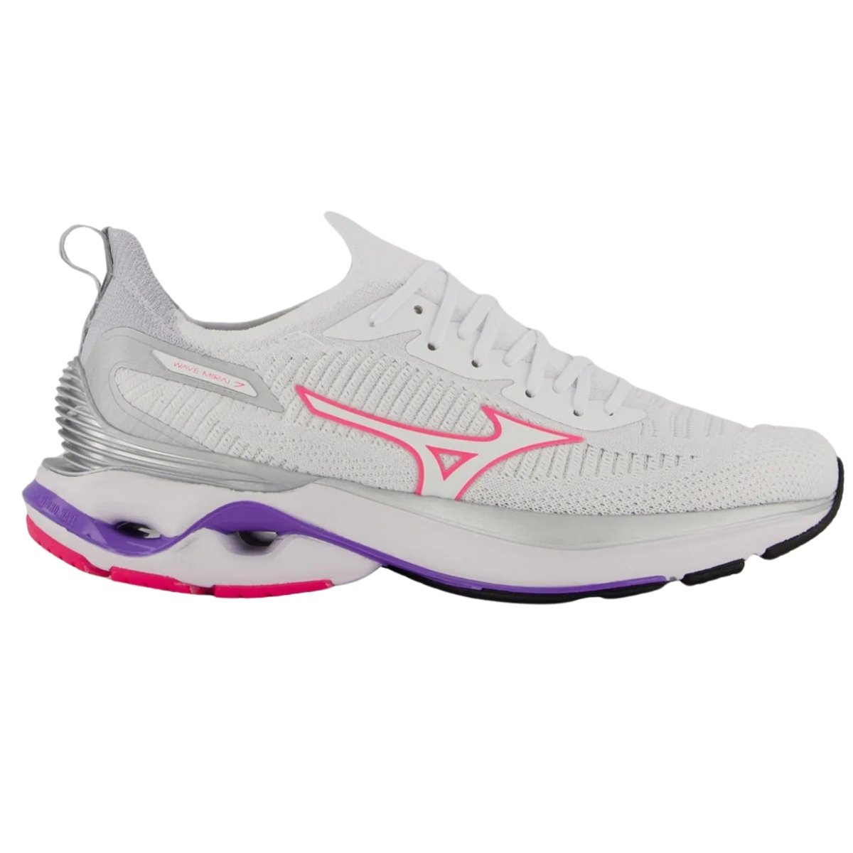 Mizuno Wave Mirai 7 Feminino Branco Conforto e Performance