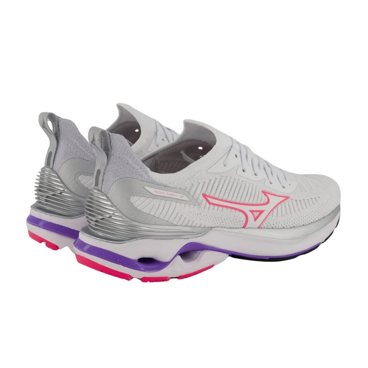Mizuno Wave Mirai 7 Feminino Branco Conforto e Performance Branco 3