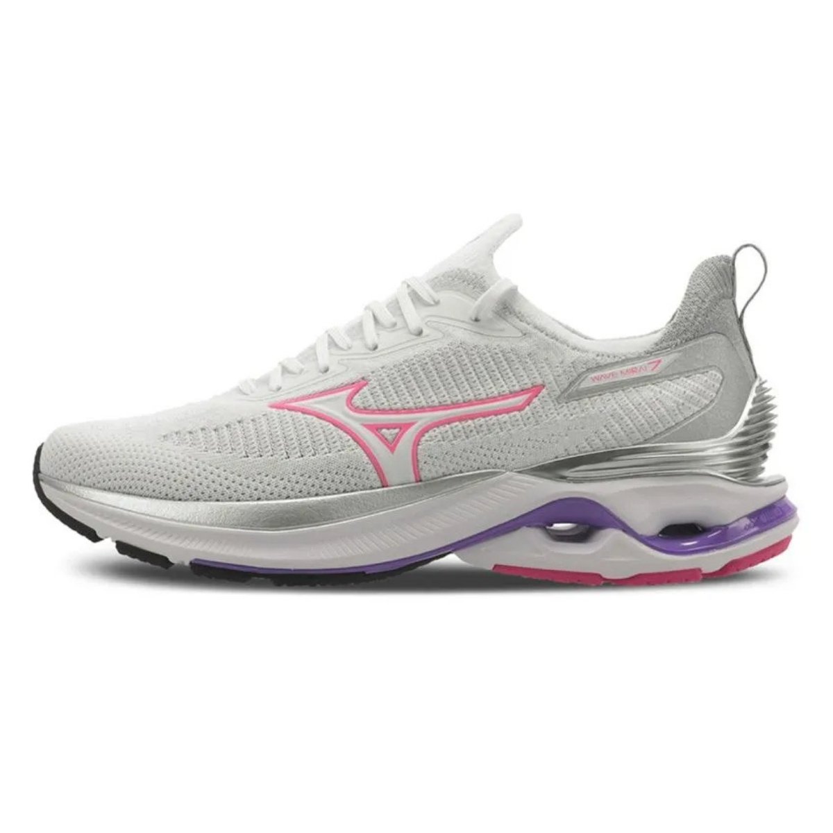 Mizuno Wave Mirai 7 Feminino Branco Conforto e Performance Branco 4