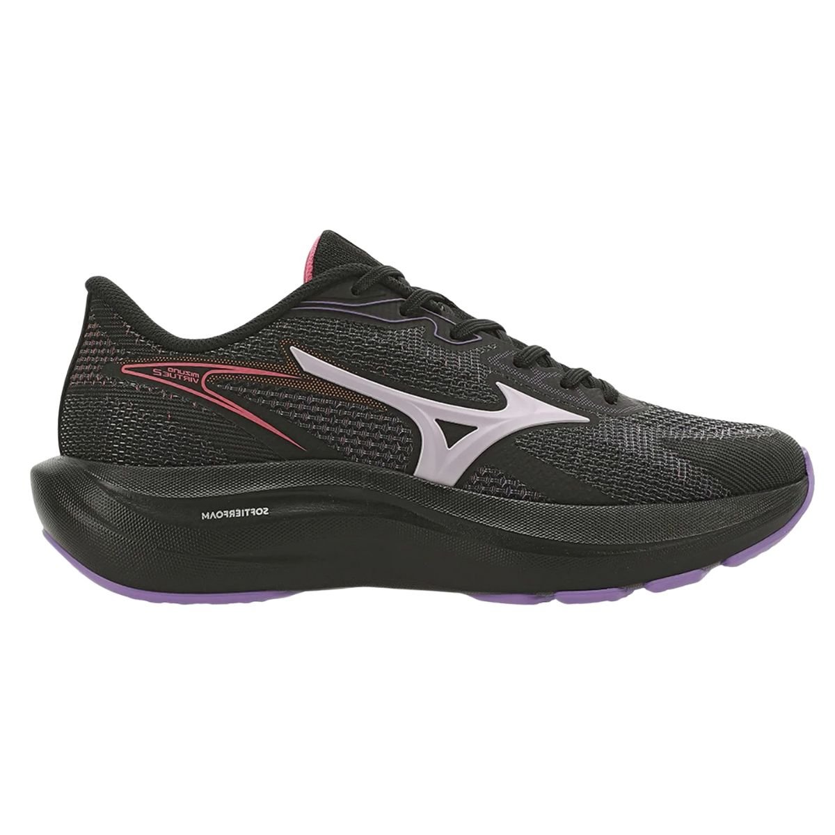 Mizuno Virtue 2 Preto Amortecimento Superior Feminino