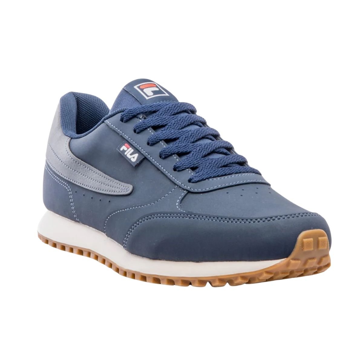 Fila Renno Classic SL Marinho Grafite Bege Estilo Urbano