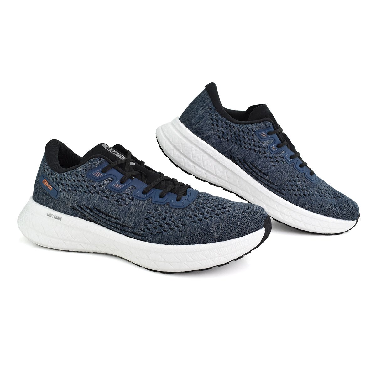 Tenis Masculino Activitta Gaspea Estiloso e Respiravel Azul 2