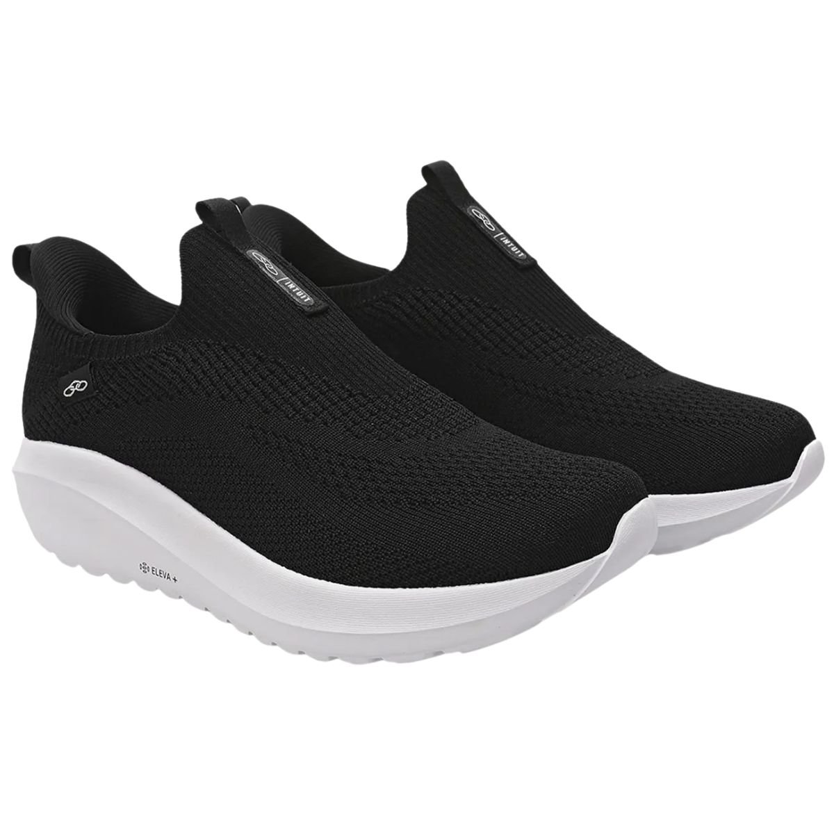 Tenis Olympikus Esportivo Slip On Intuit Feminino Preto Preto 2