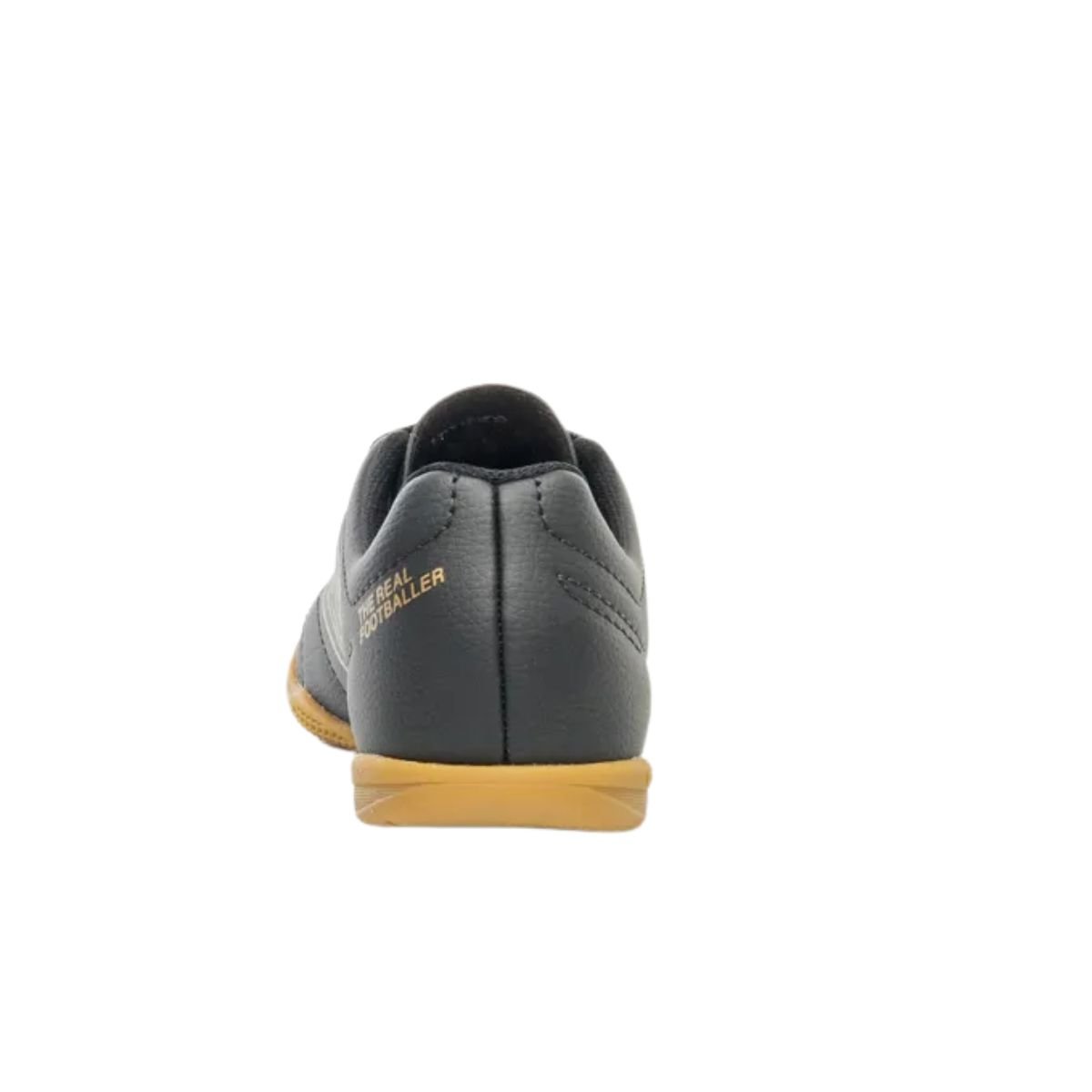 Chuteira Futsal Umbro Class Jr Preto Dourado Toque Preciso Preto 6
