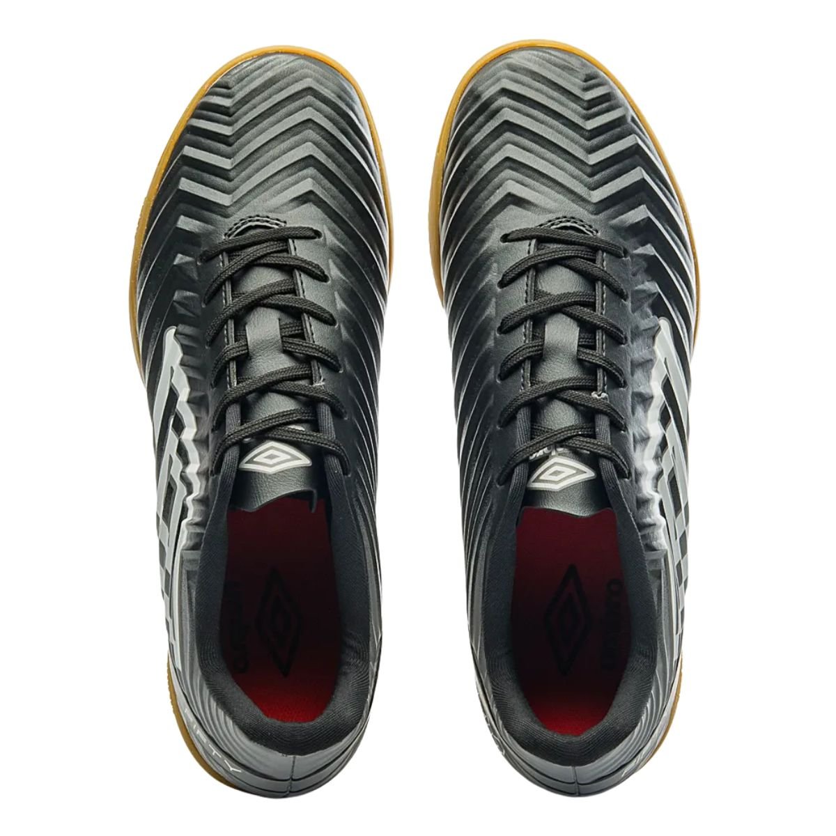 Umbro Fifty V Indoor Preto Cinza Branco Performance Agil Preto/Cinza 4