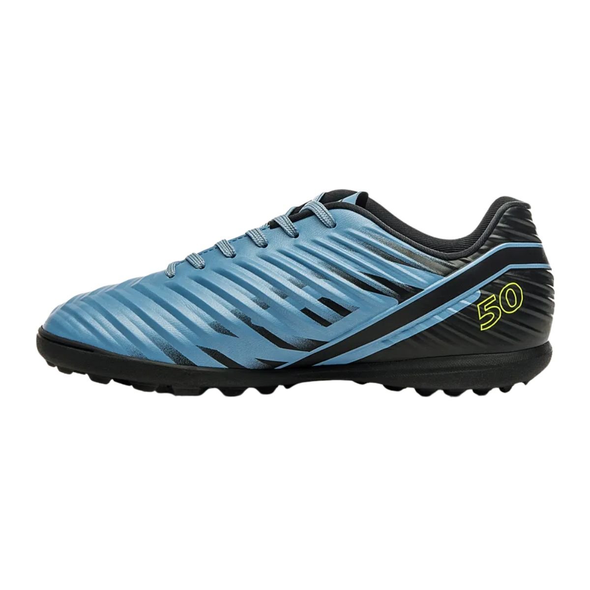Chuteira Umbro Fifty V Society Masculina Azul Preto Limao Azul/Preto 3