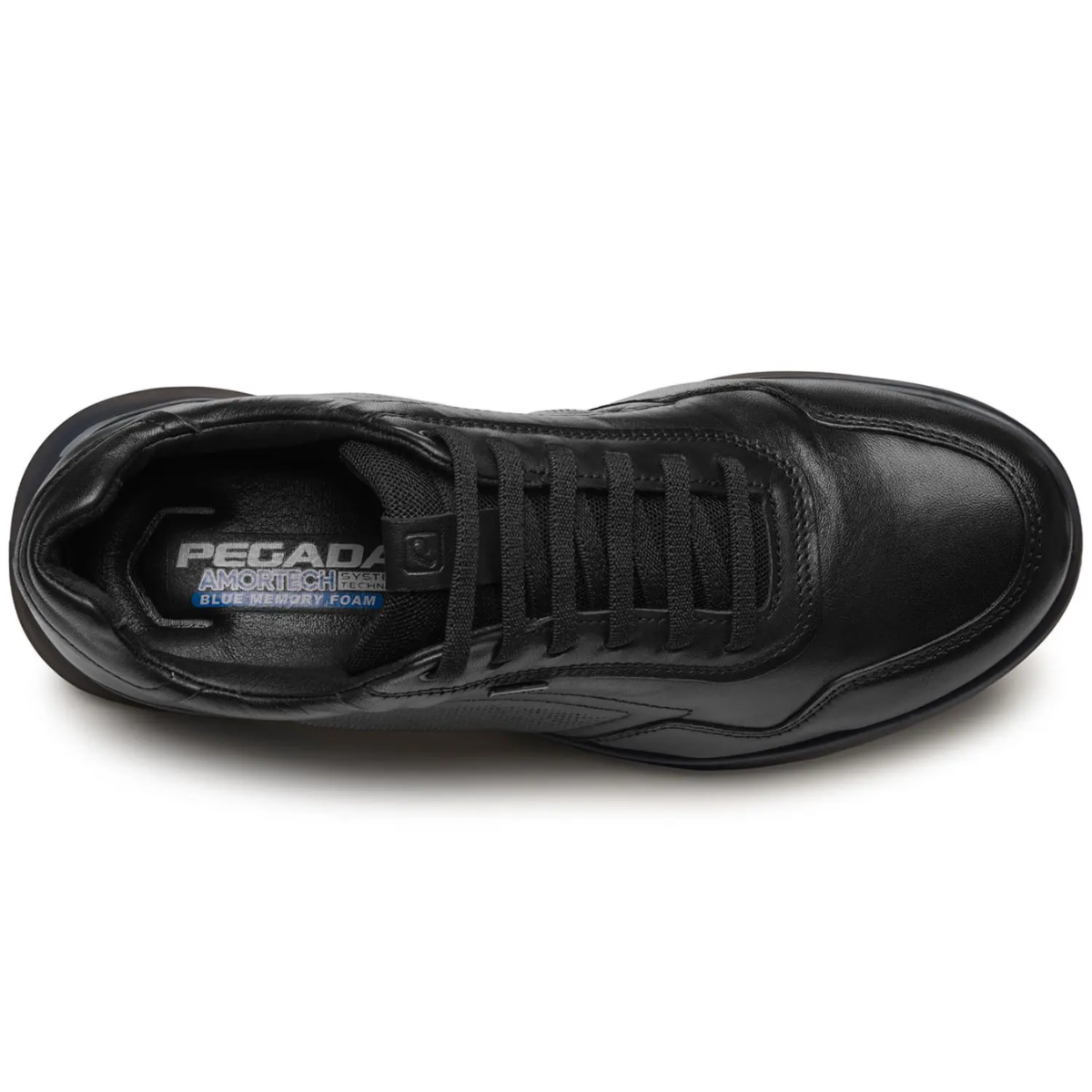 Sapato Pegada Preto Elegancia e Conforto Masculino Preto 4