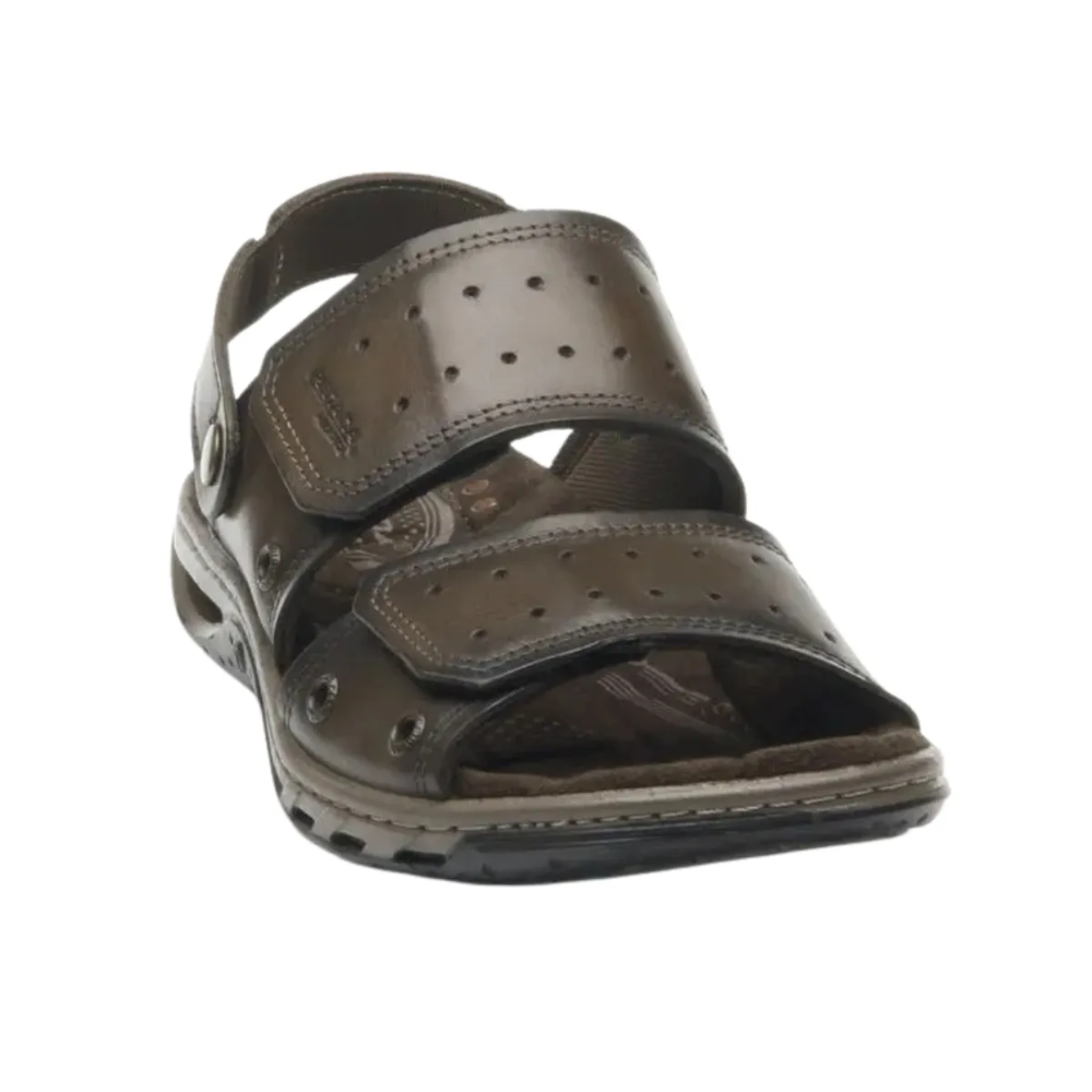 Sandalia Masculino Pegada Marrom Cravo Ajustavel 131668 Marrom 3