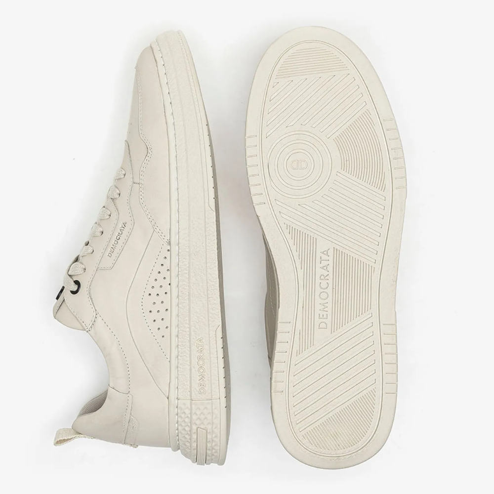 Sapatenis Casual Masculino Democrata Creme 240201 Bege 6
