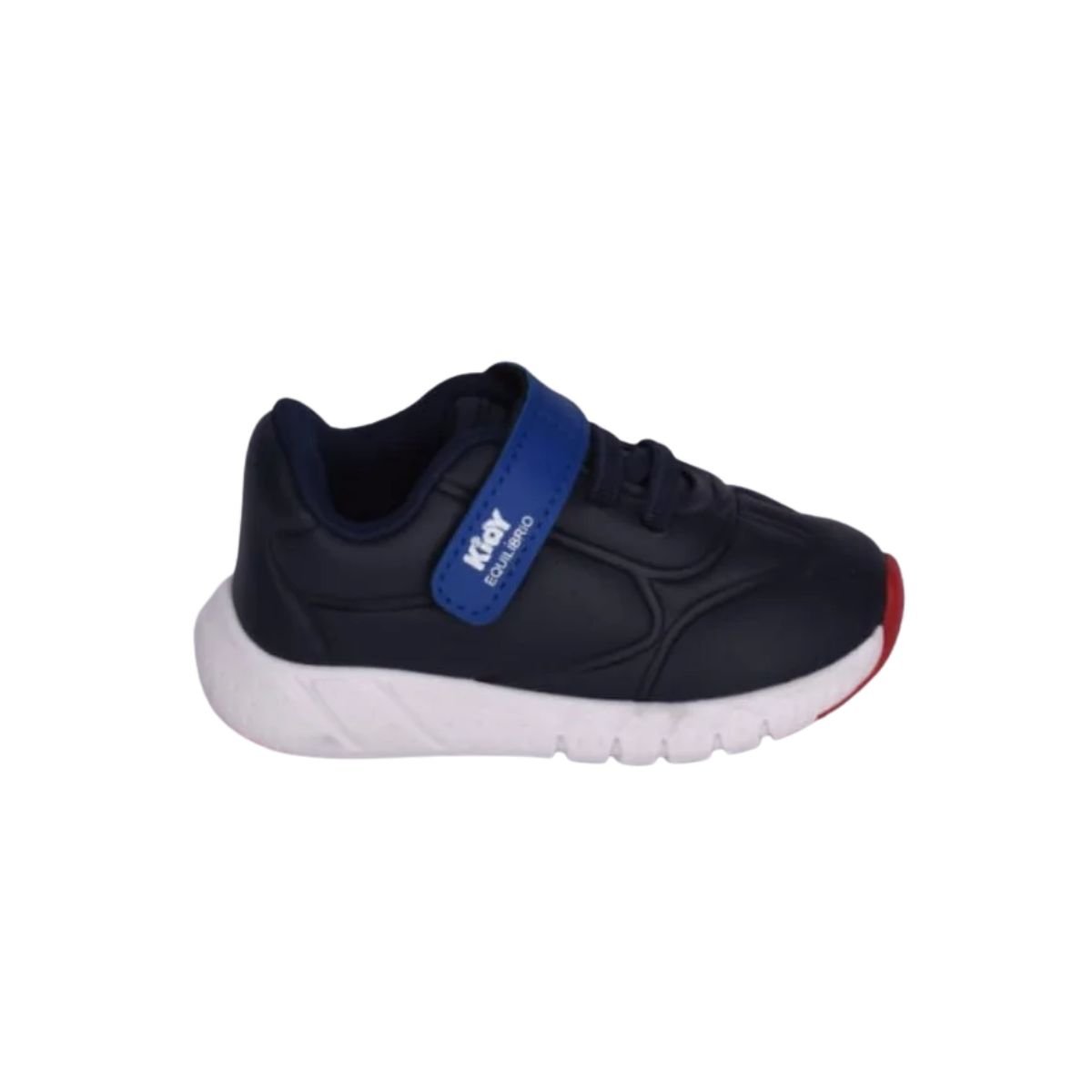 Kidy Tenis Equilibrio Marinho-Azul Royal: Suporte e Aventura Preto 2