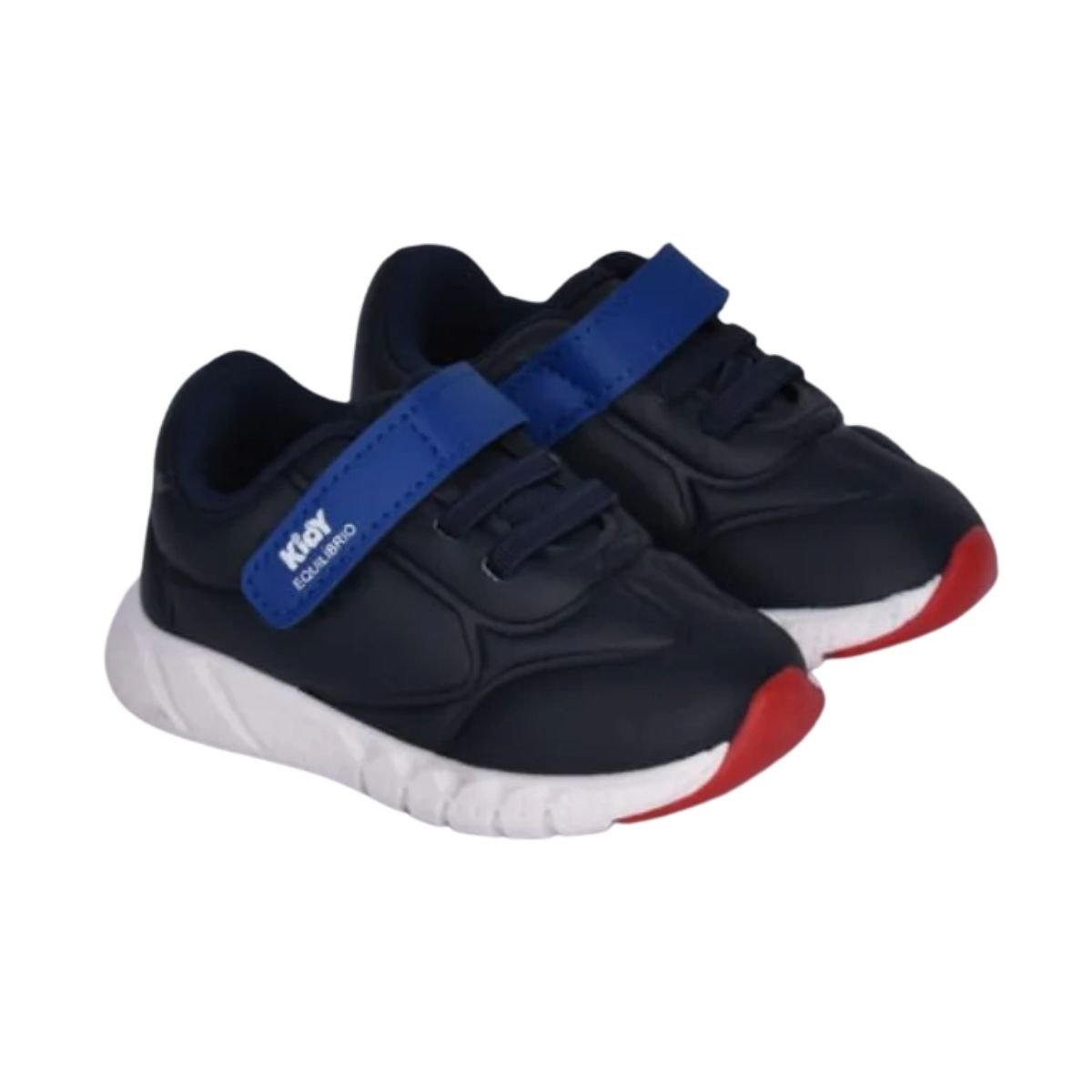 Kidy Tenis Equilibrio Marinho-Azul Royal: Suporte e Aventura Preto 4