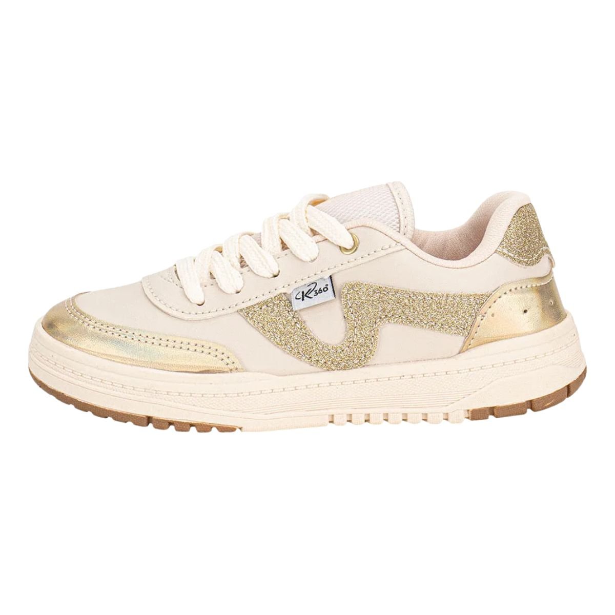 Kidy K 360 Respi Tec Marfim Dourado Leveza e Conforto Bege 2