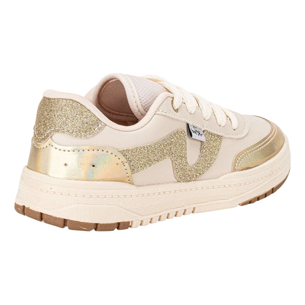 Kidy K 360 Respi Tec Marfim Dourado Leveza e Conforto Bege 3