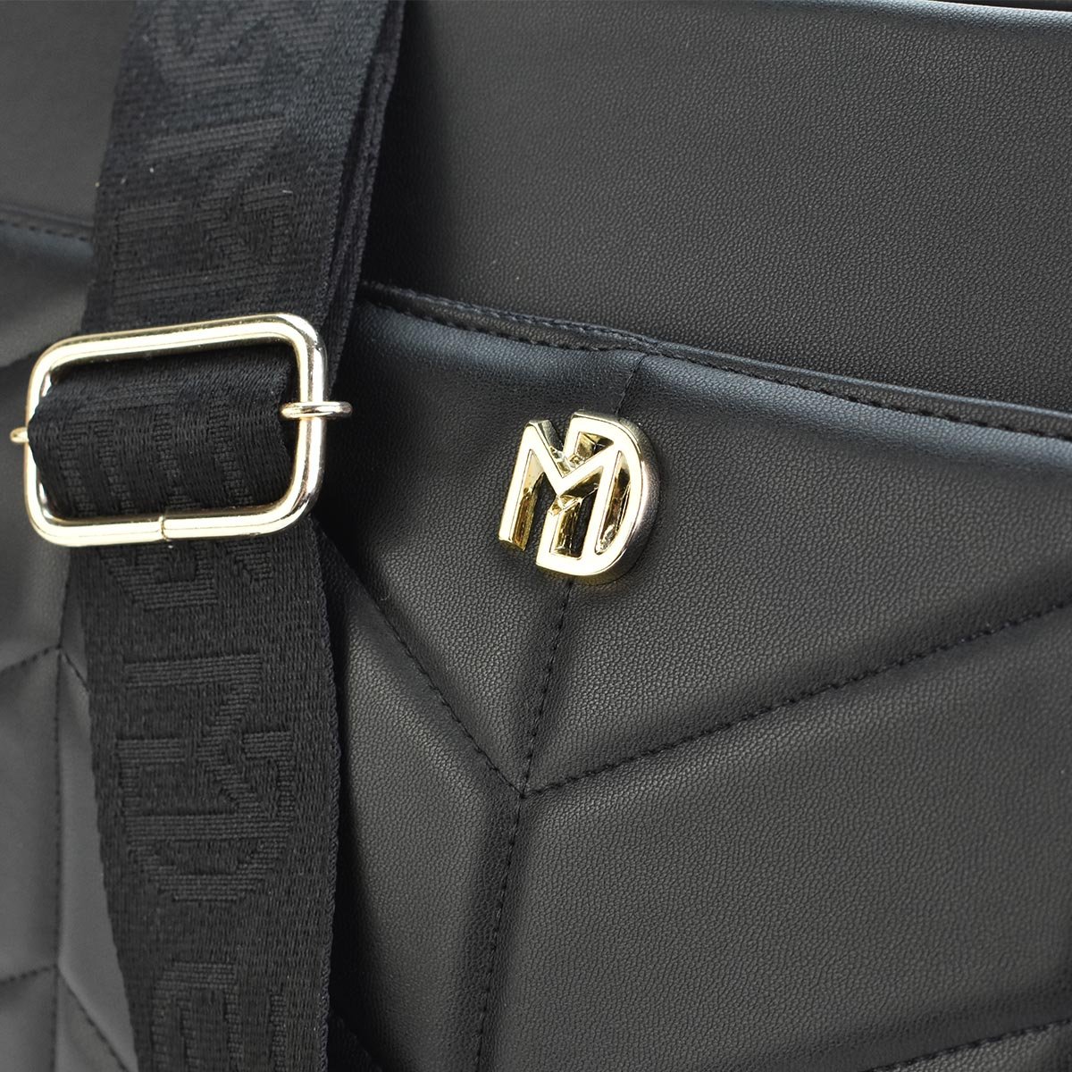 Bolsa Modare Preta Napa Feminino Design Moderno Preto 7