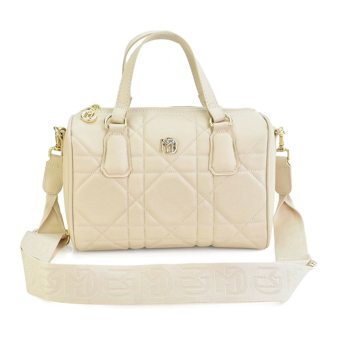 Bolsa Modare Napa Soft Creme Classica E Elegante