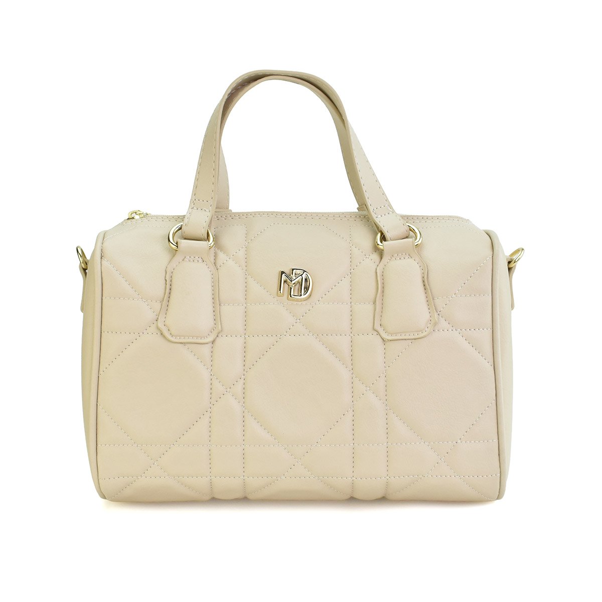 Bolsa Modare Napa Soft Creme Classica E Elegante Bege 4