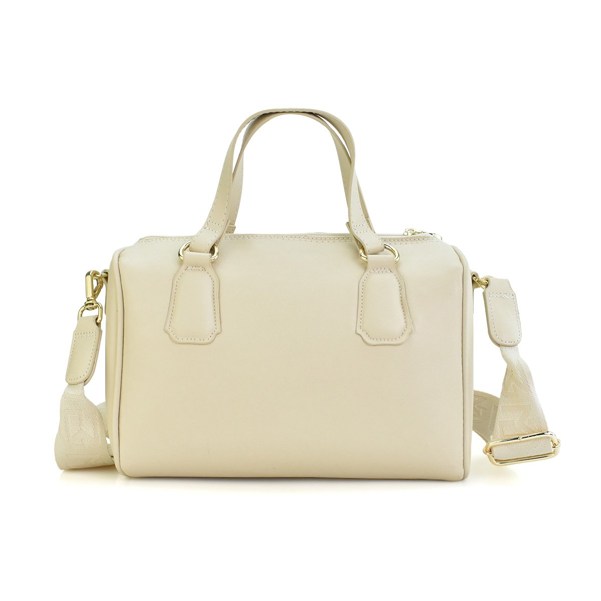 Bolsa Modare Napa Soft Creme Classica E Elegante Bege 9