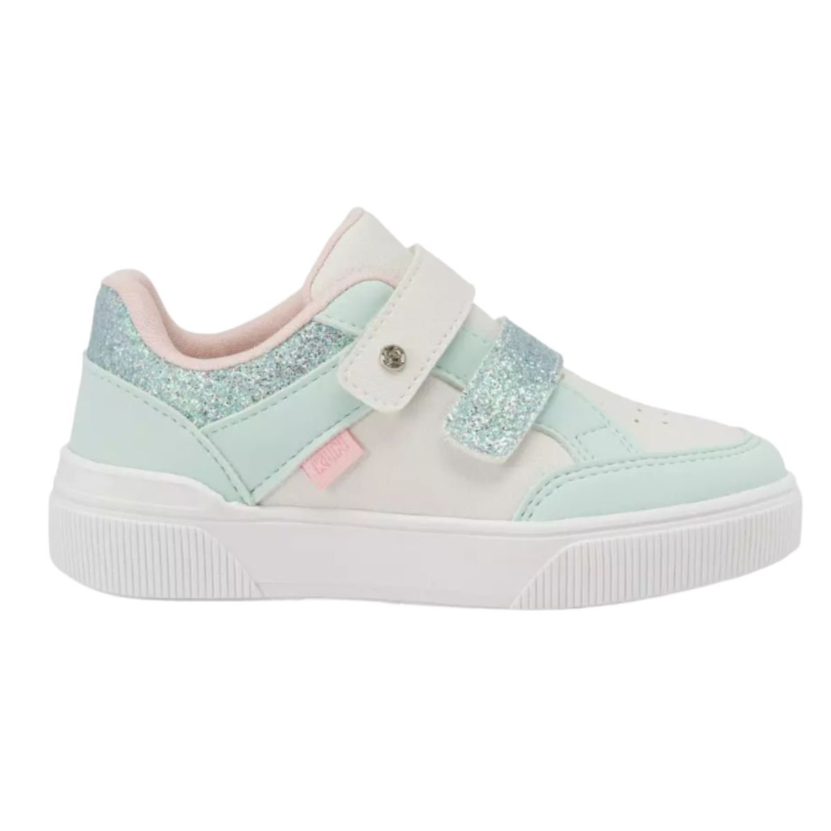 Tenis Klin Sky Branco Azul Acqua Conforto Ativo Branco 2