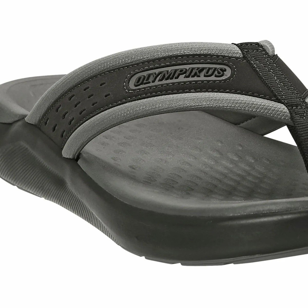 Chinelo Olympikus 921 Masculino Preto Cinza Cinza 3