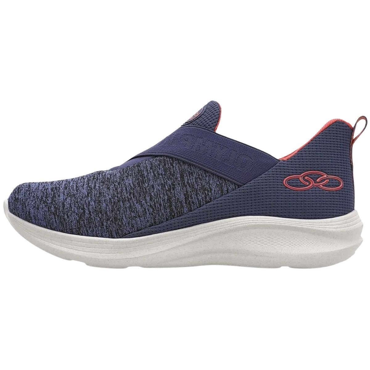 Olympikus Easy 3 Mescla Stone Tenis Feminino Calce Facil Azul Marinho 2