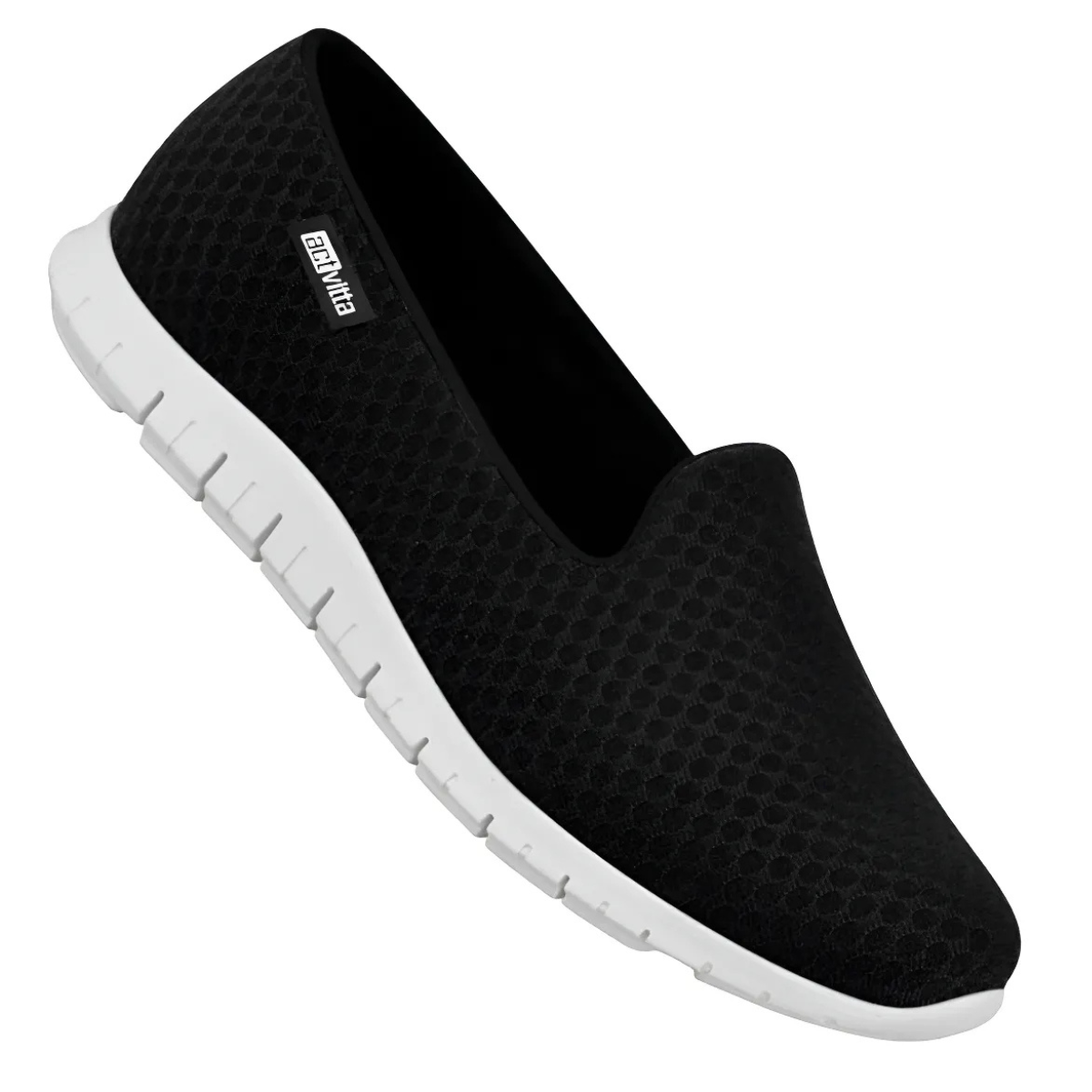 Sapato Casual Feminino Activitta Slip On Preto 4202555 Preto 2