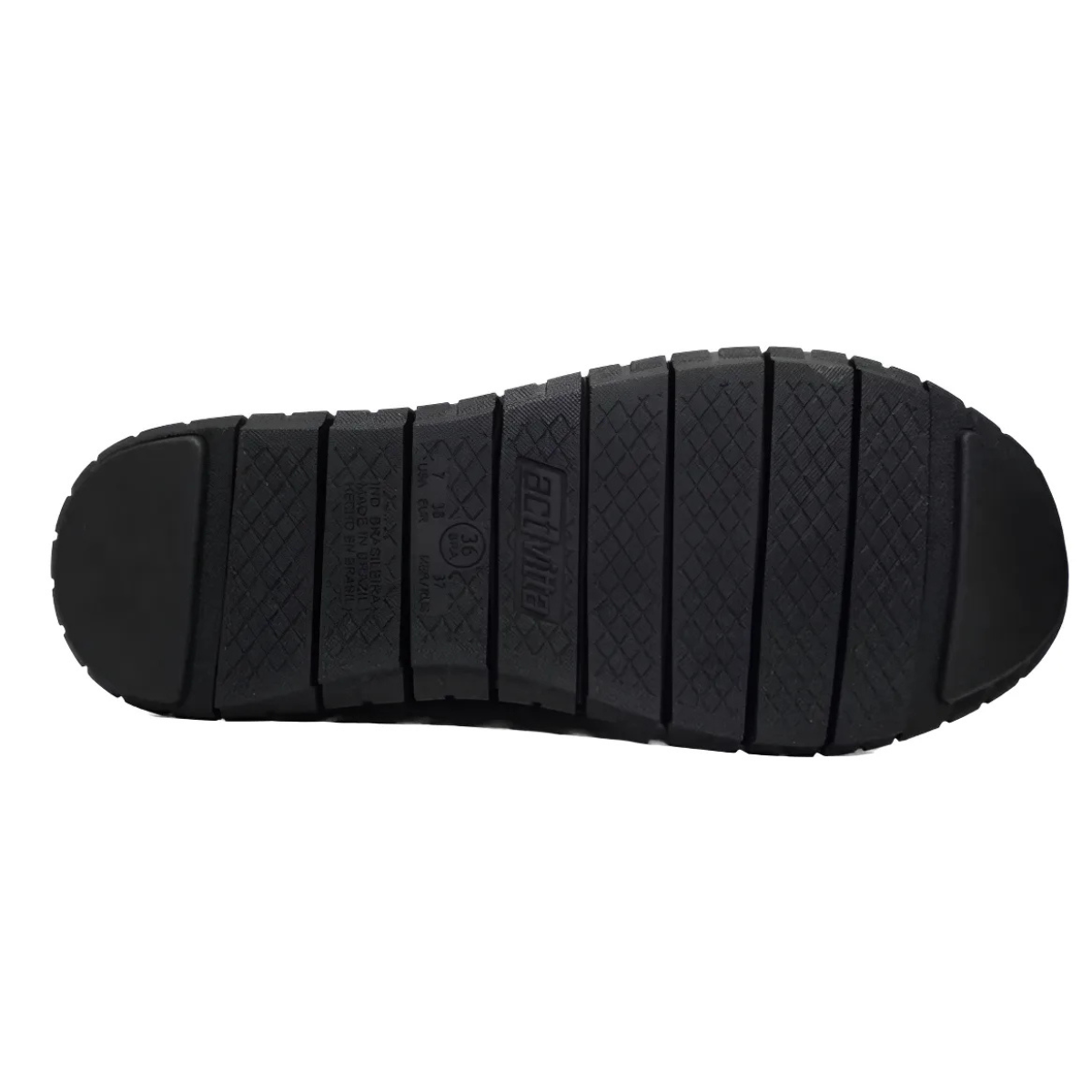 Sapato Casual Feminino Activitta Slip On Preto 4202555 Preto 3