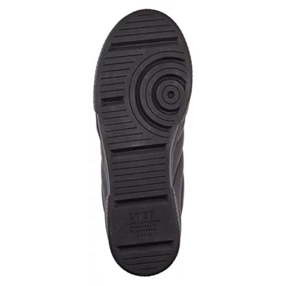 Tenis Kolosh Feminino Calce Facil Preto Preto 4