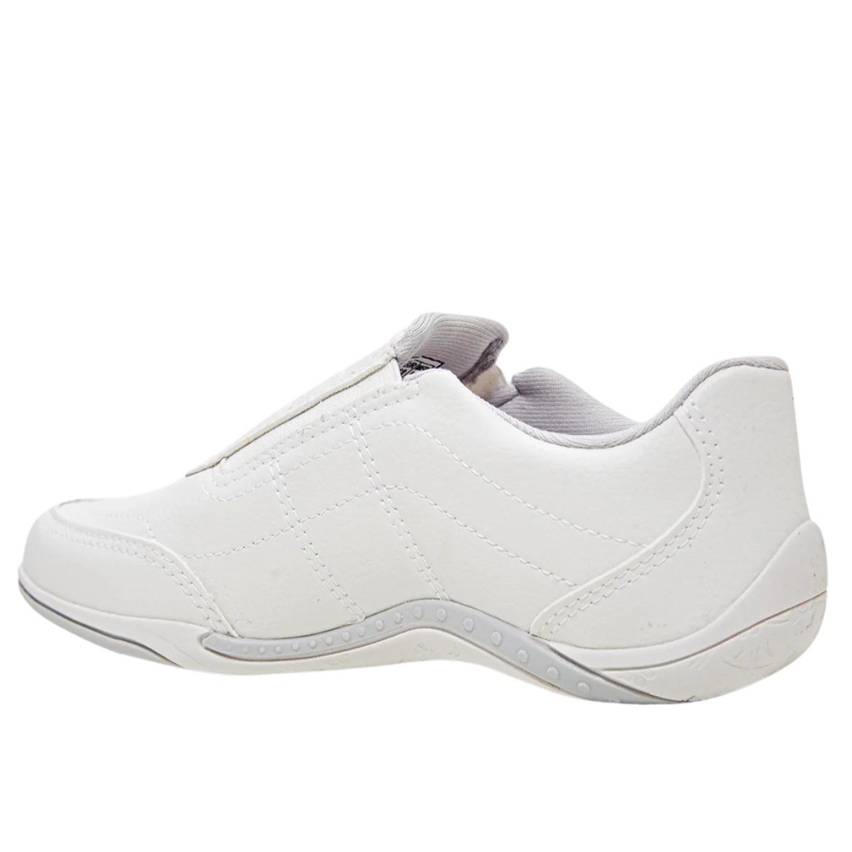 Tenis Kolosh Feminino Slip on Branco Antiderrapante Casual Branco 5