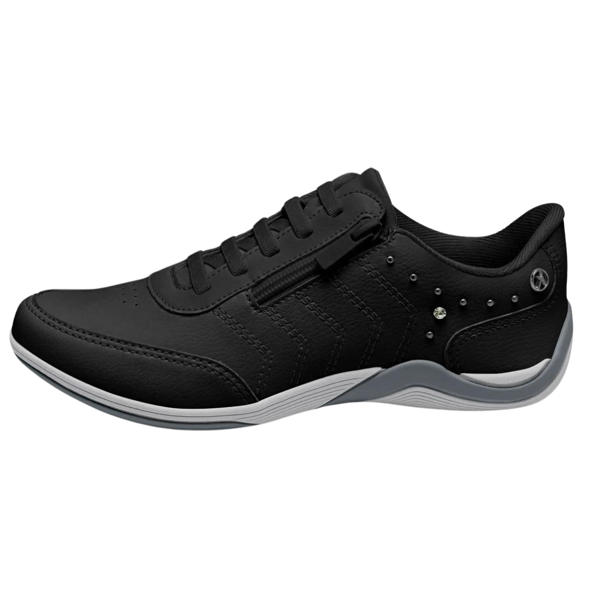 Kolosh Tenis Feminino Preto Estilo Moderno Casual Preto 6