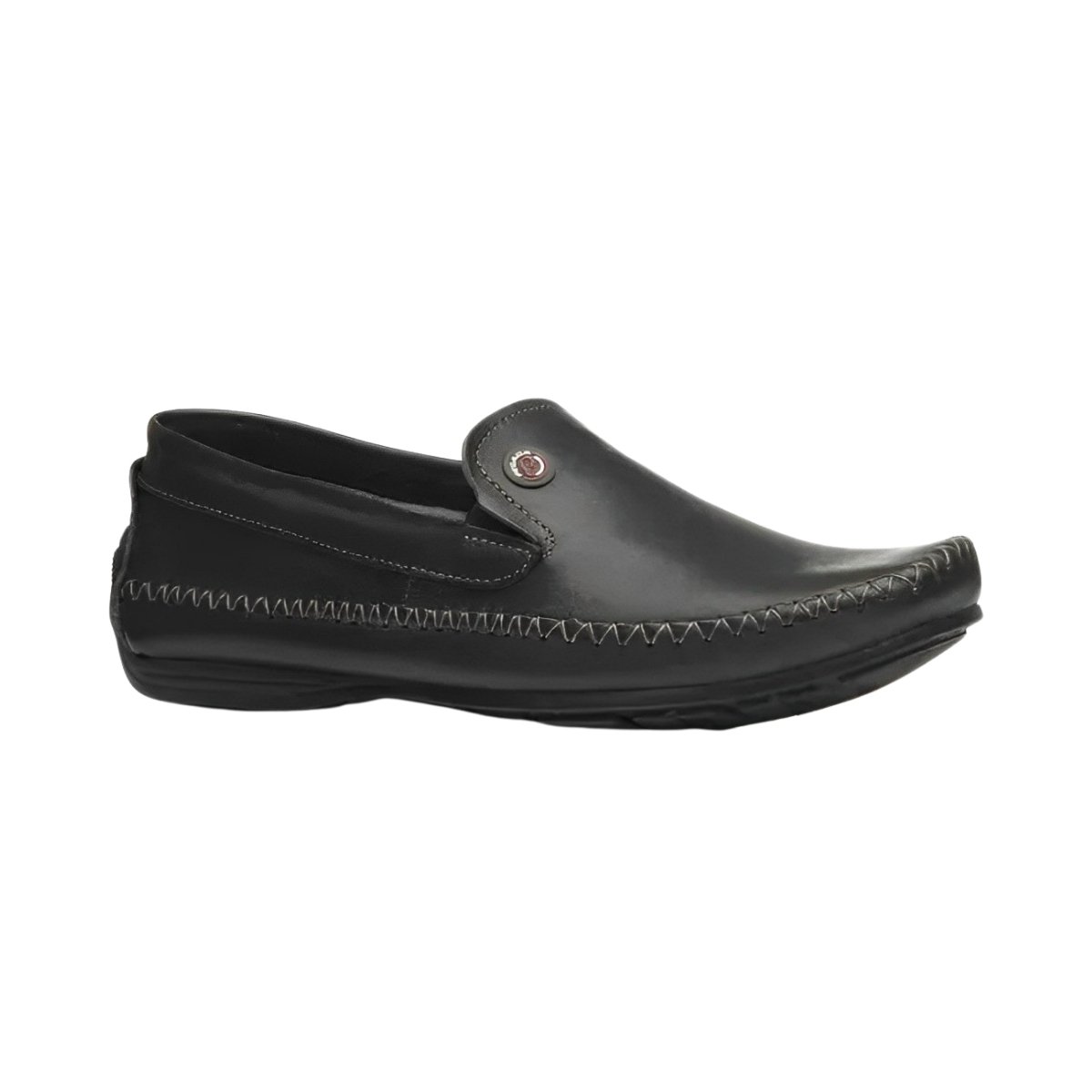 Mocassim Masculino Pegada Sapatilha Preto Ultraleve Preto 2