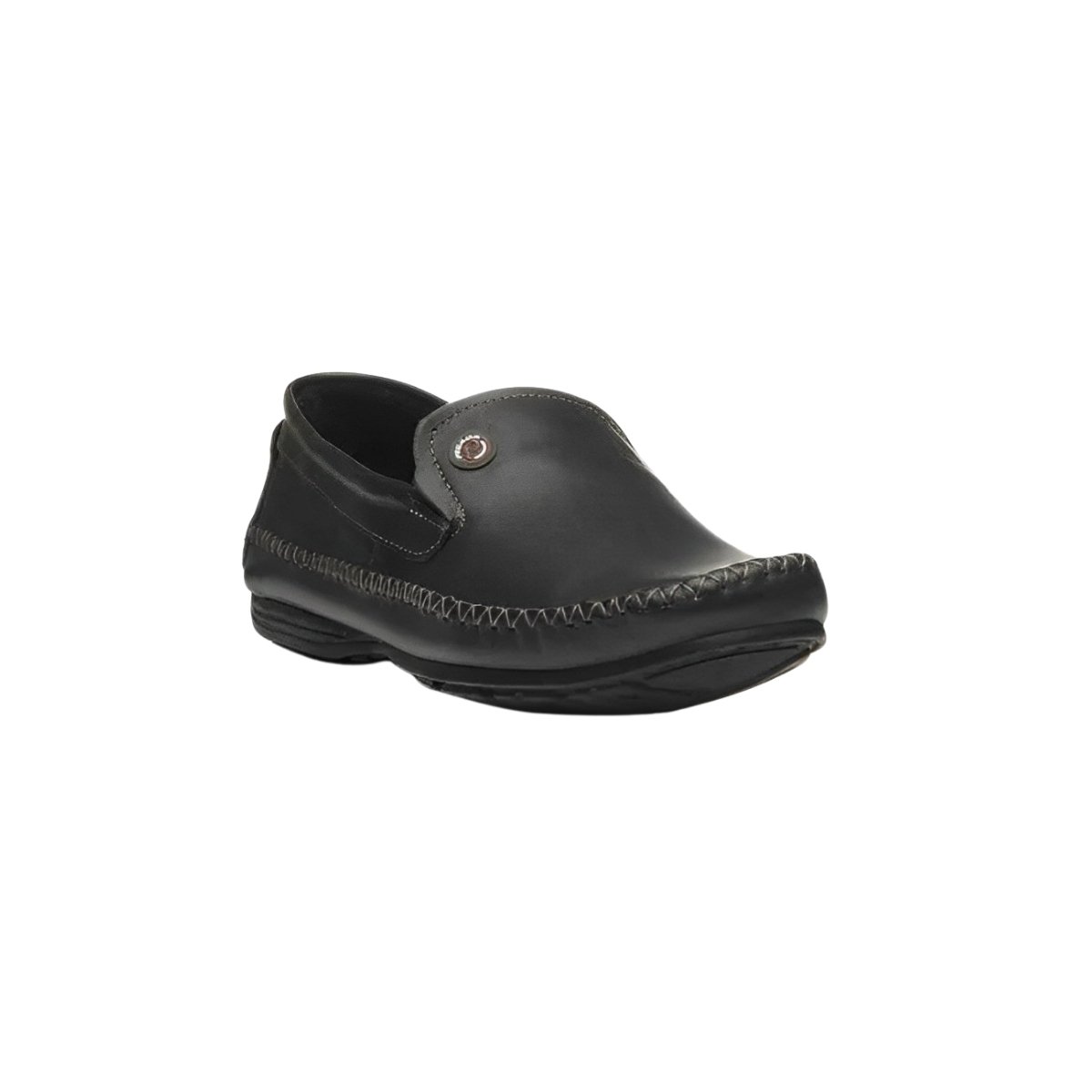 Mocassim Masculino Pegada Sapatilha Preto Ultraleve Preto 3