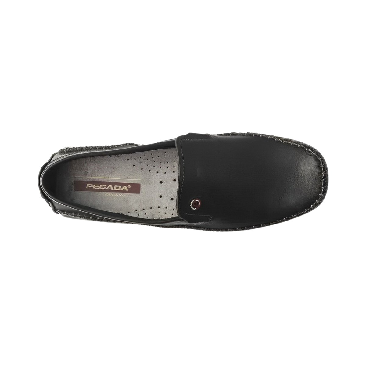 Mocassim Masculino Pegada Sapatilha Preto Ultraleve Preto 5