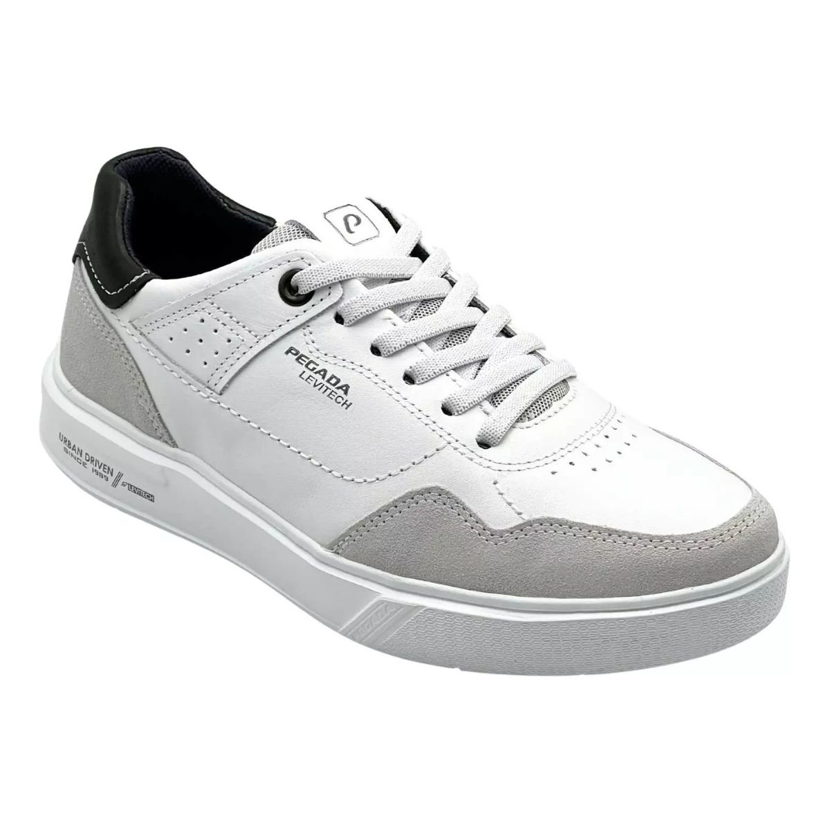 Pegada Sapatenis Branco Estilo Moderno Masculino Branco 3