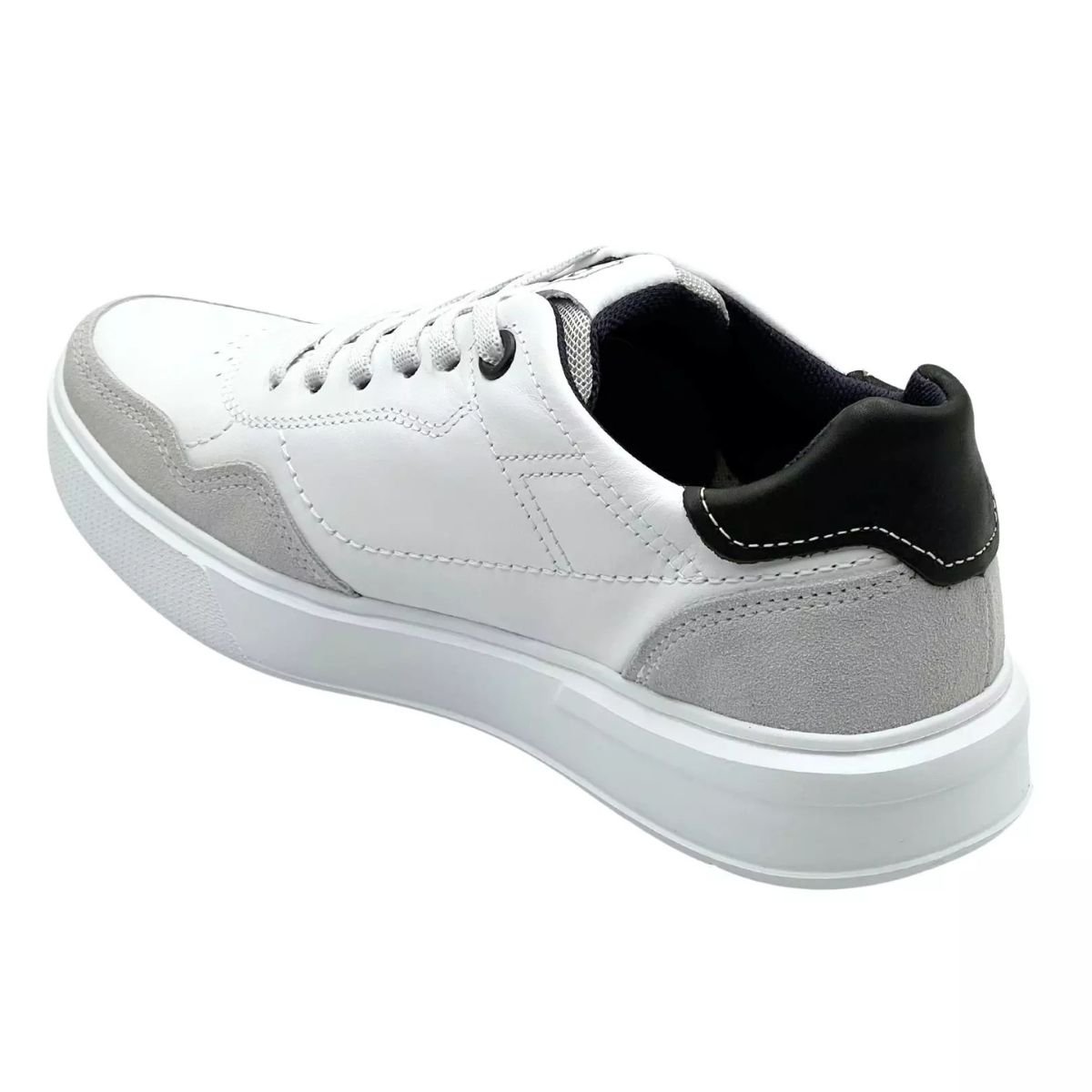 Pegada Sapatenis Branco Estilo Moderno Masculino Branco 4